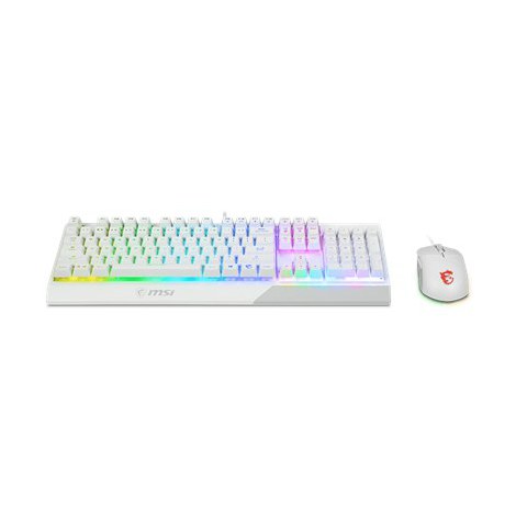 MSI | Vigor GK30 COMBO WHITE | Keyboard and Mouse Set | Wired | Mouse included | US | White | g - 3